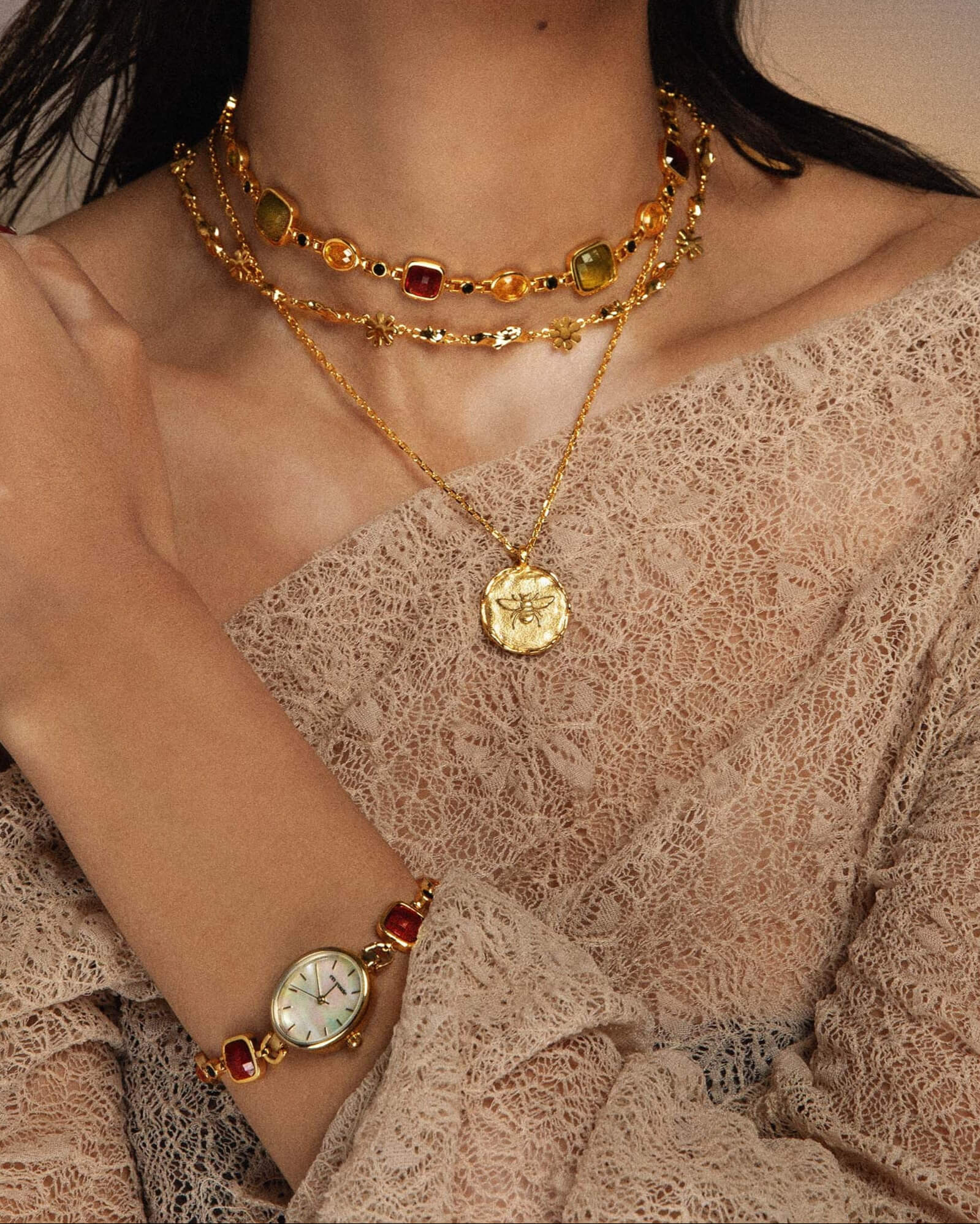 Melissa Coin Necklace - Image 2