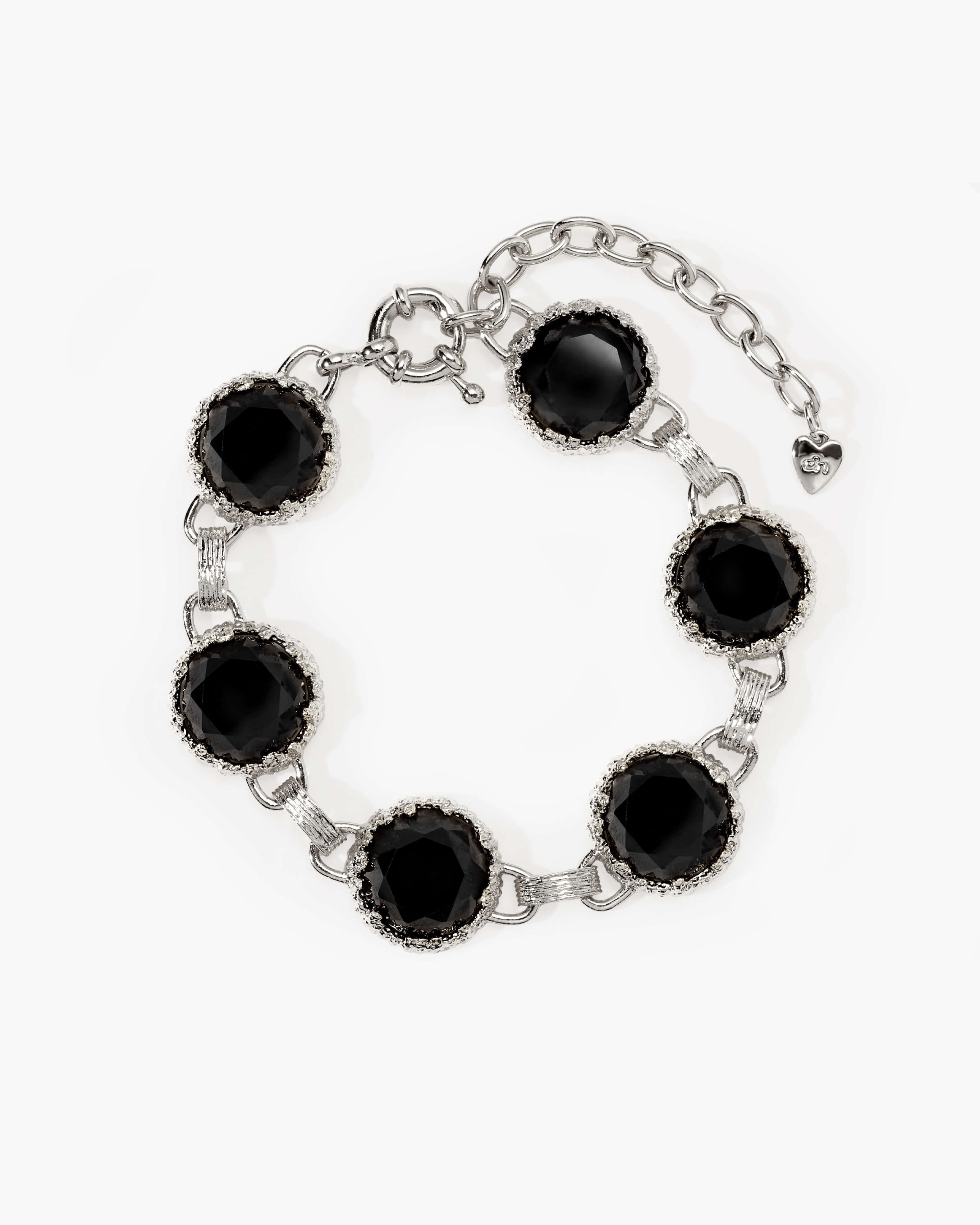 Midnight Quartz Bracelet in Silver - Image 5