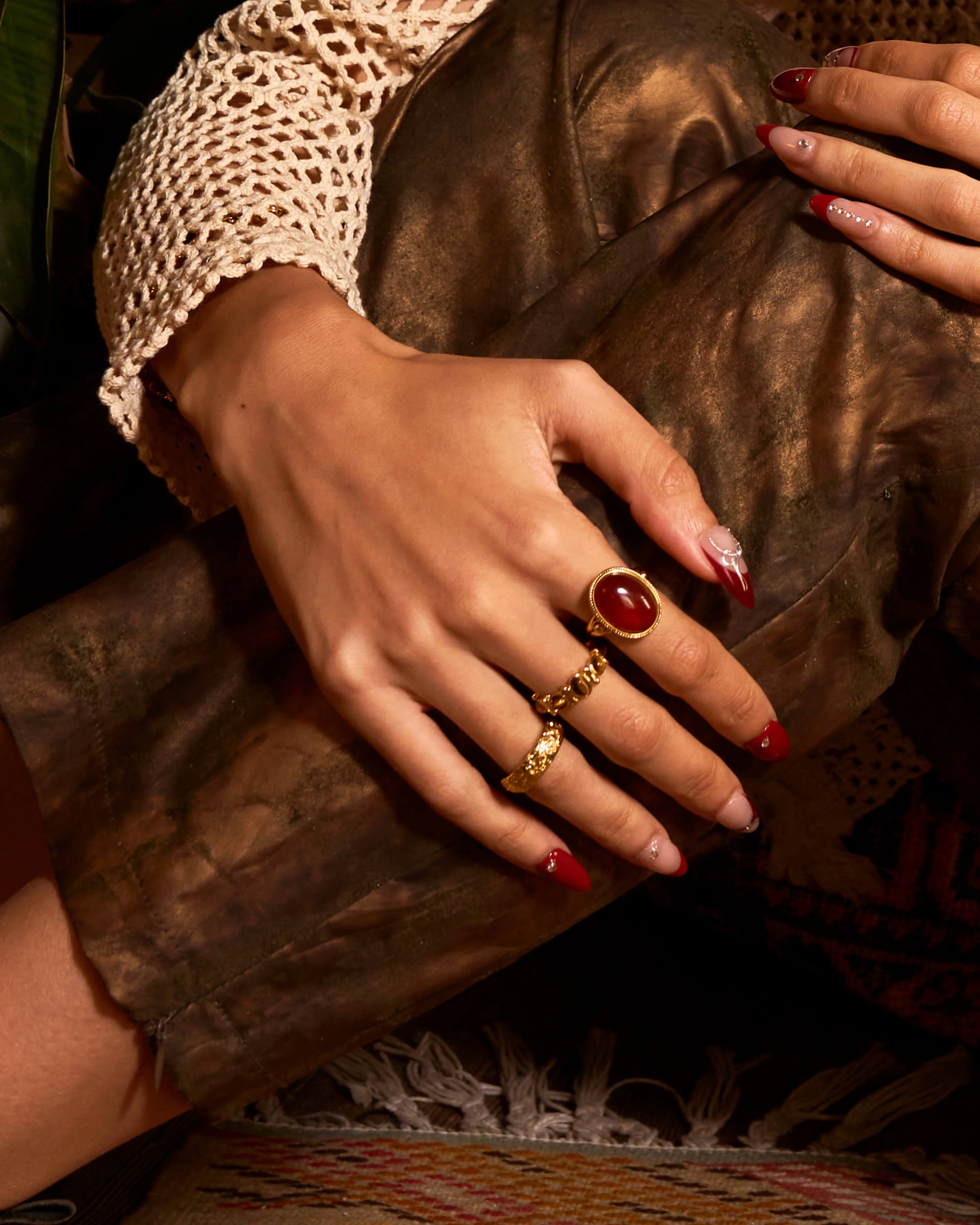Mystique Ring in Gold - Image 4