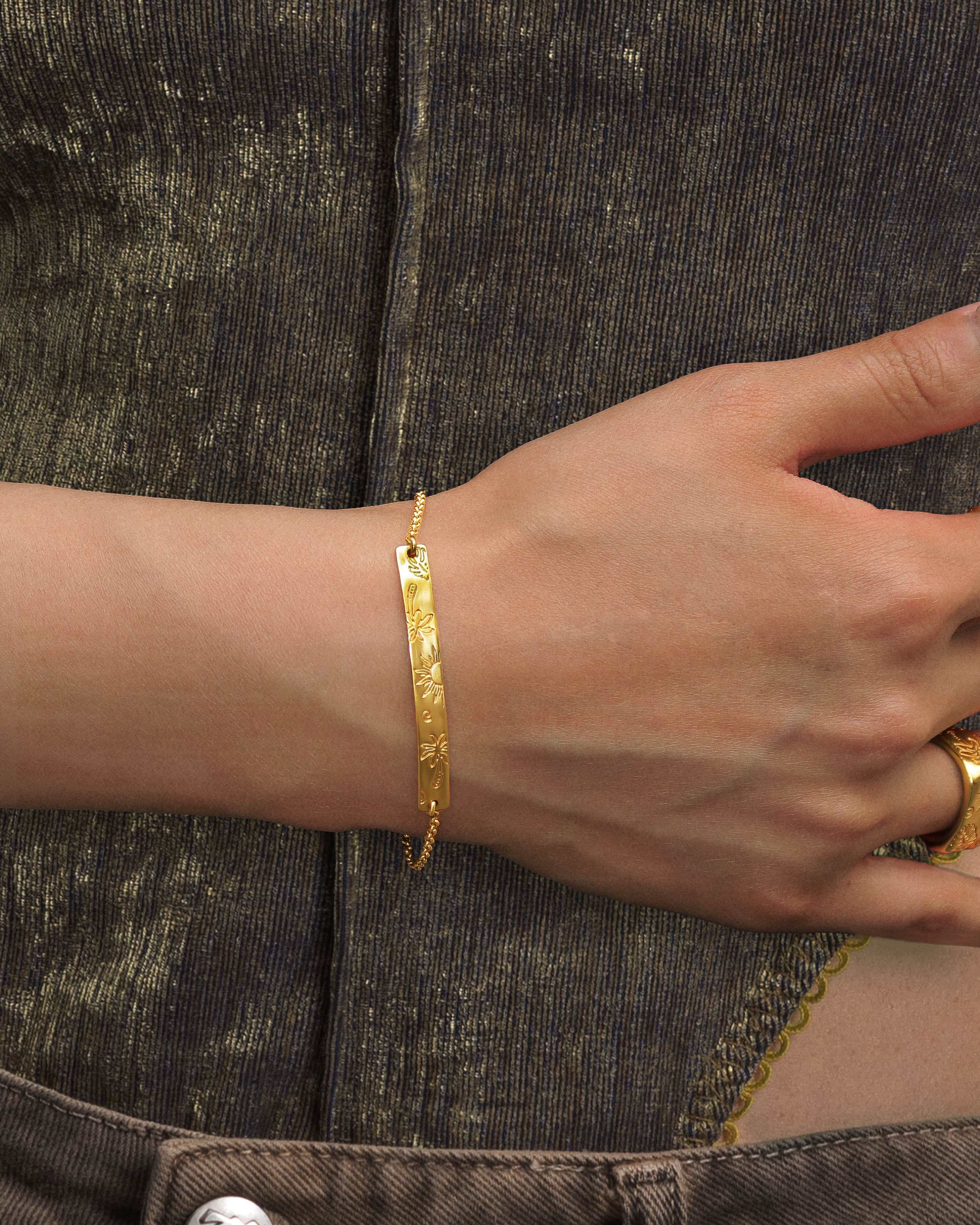 Palma Bar Bracelet - Image 4