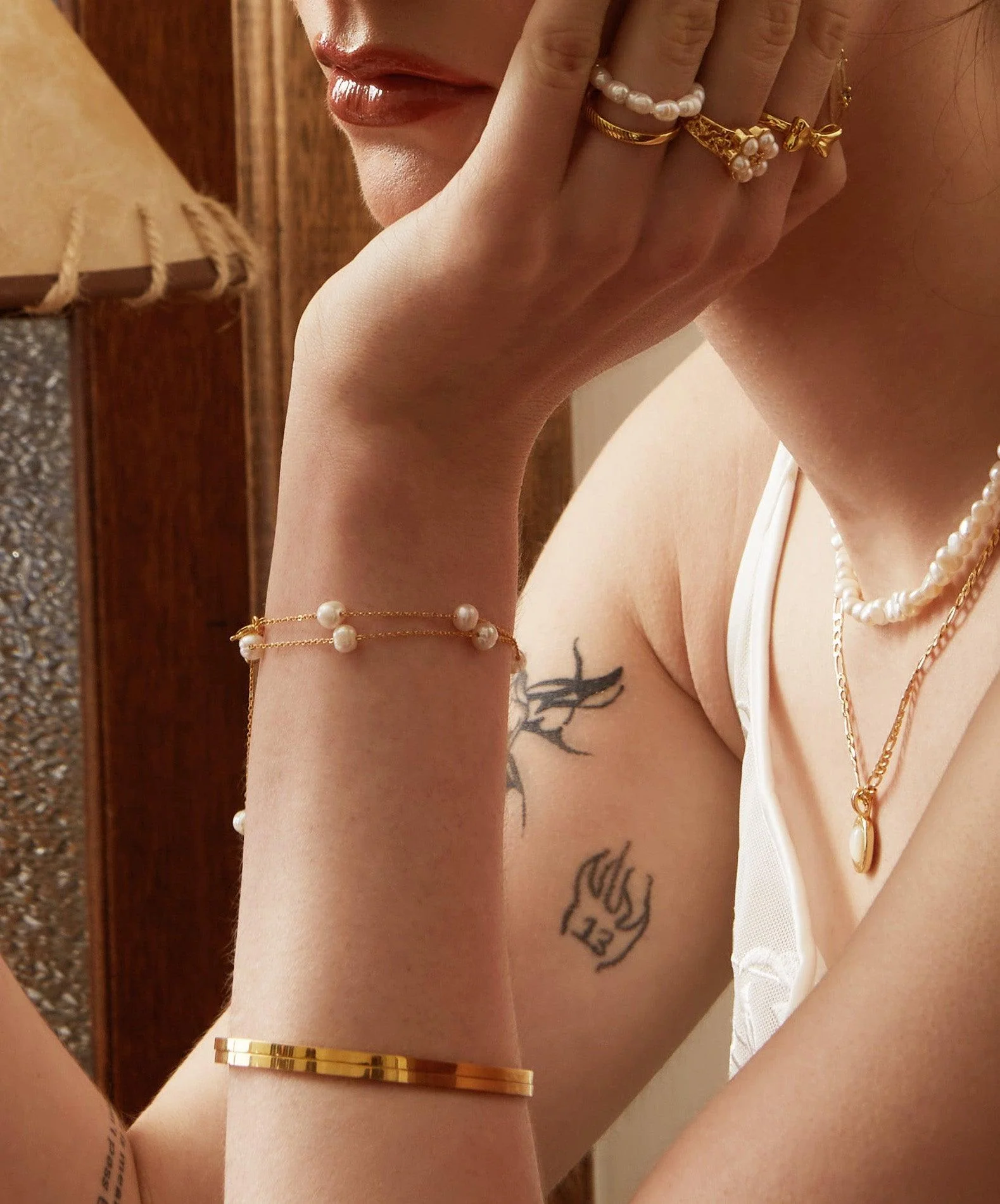 Yumi Pearl Bracelet - Image 4
