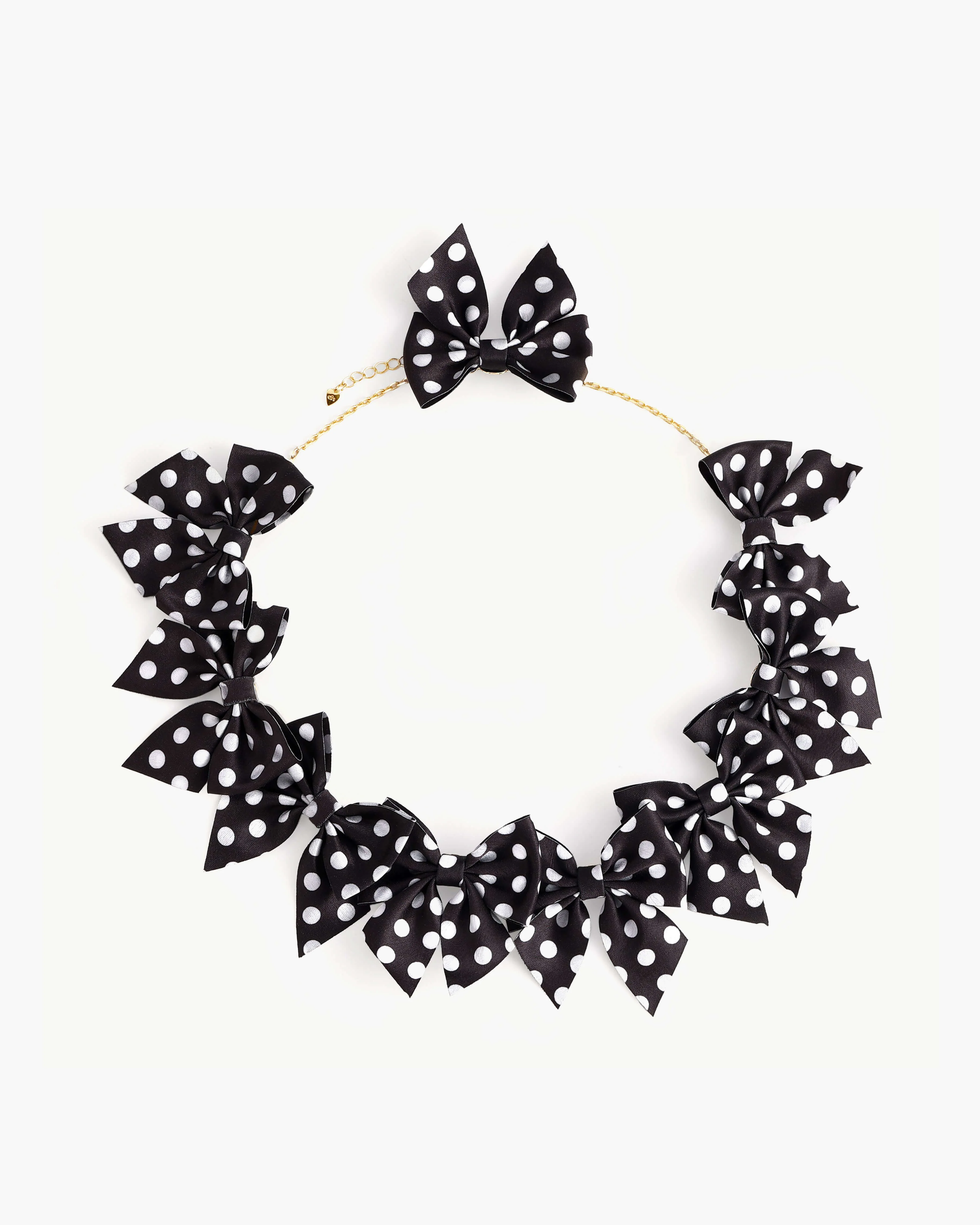 Black Bow Necklace - Image 5