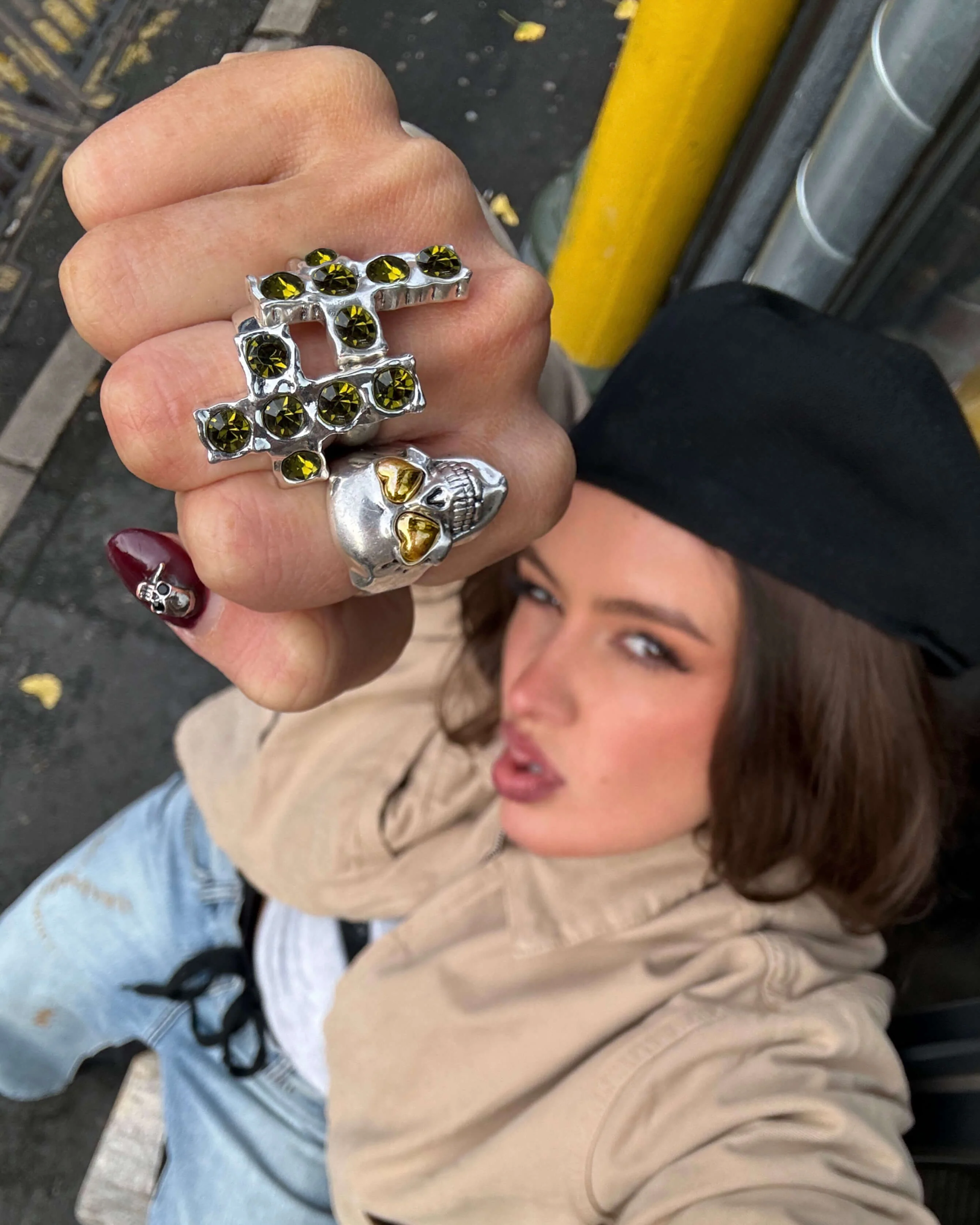Rebel Cross Ring - Image 2