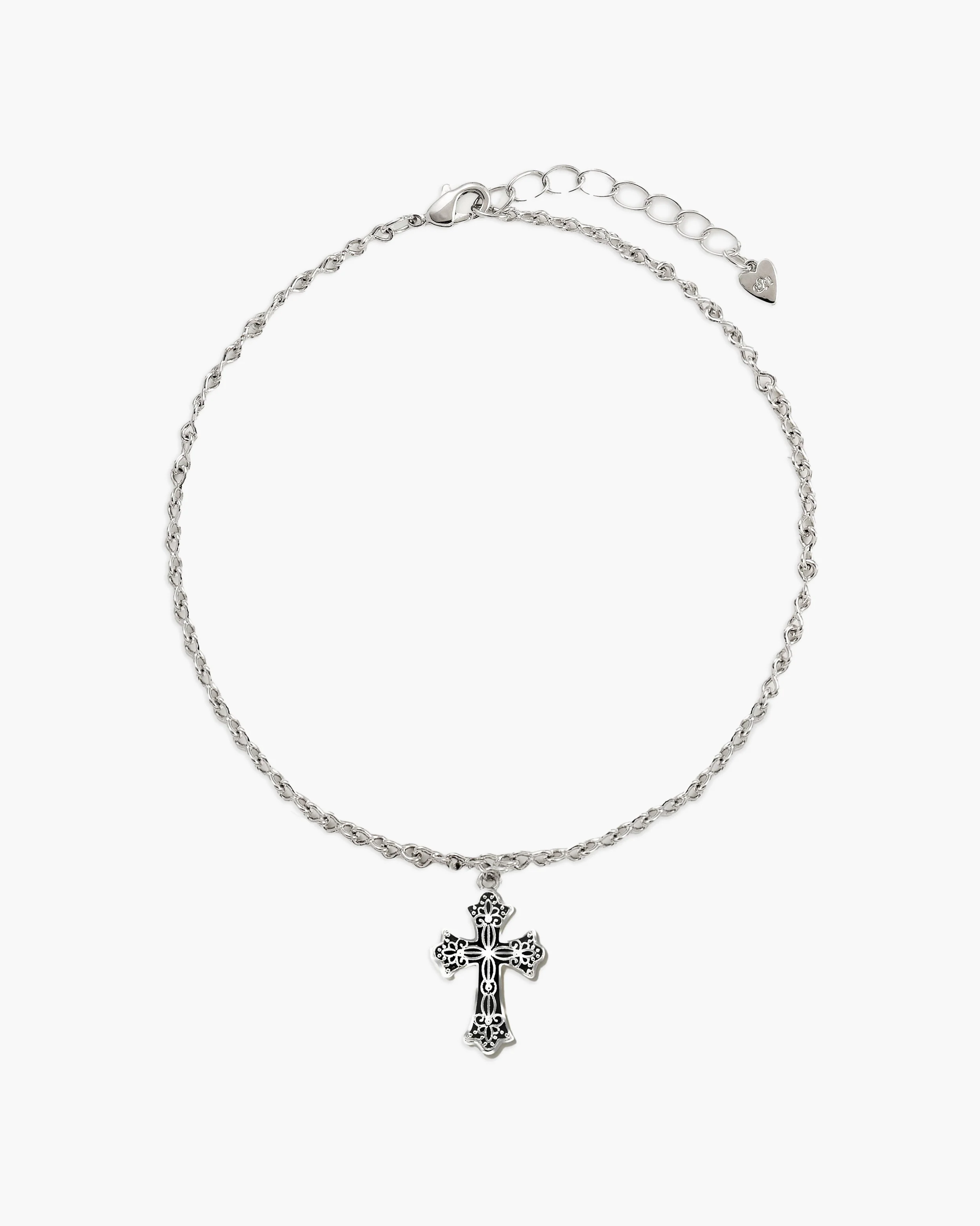 Relic Cross Charm Anklet in Gold - Image 3