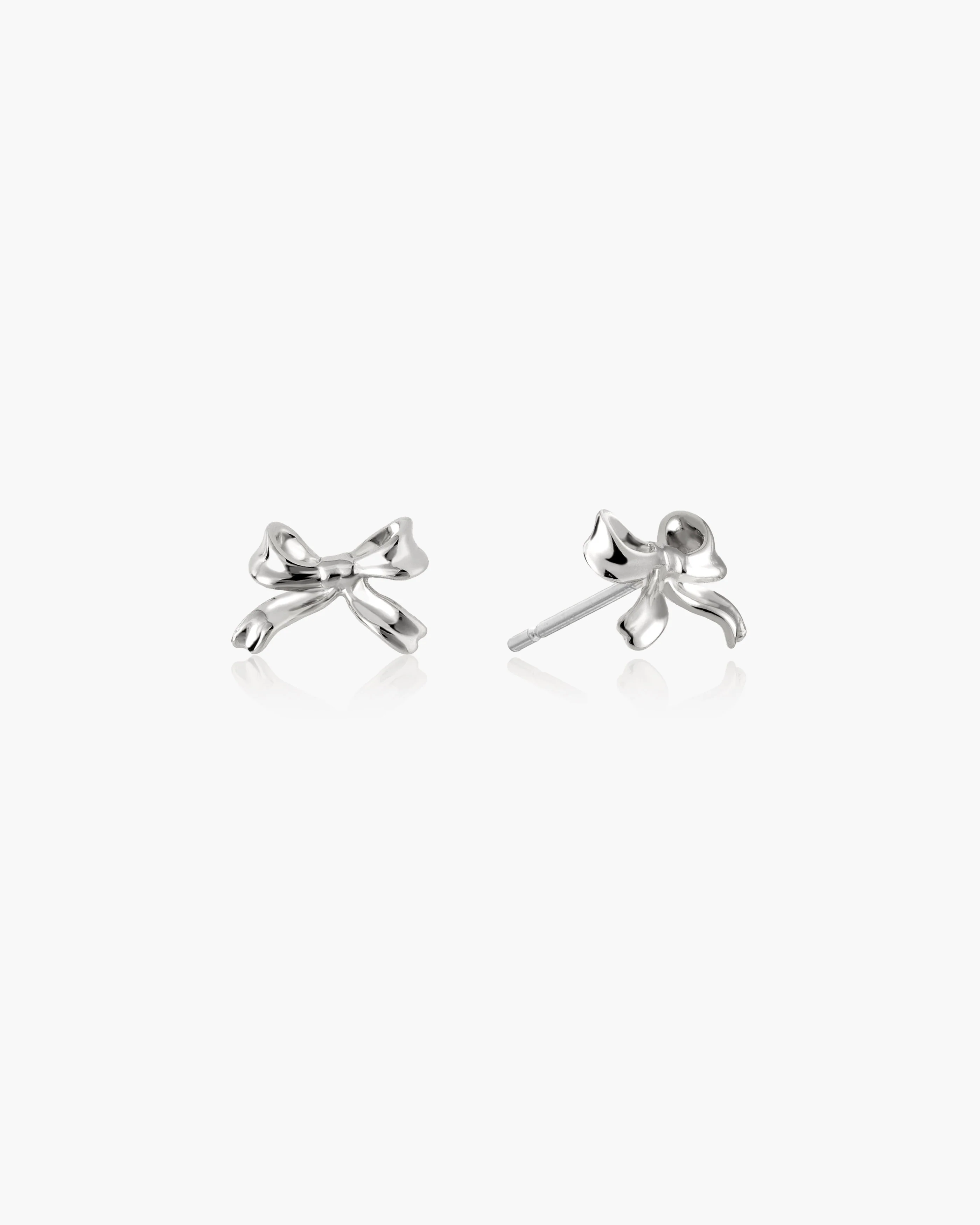 Ribbon Stud Earrings - Image 7