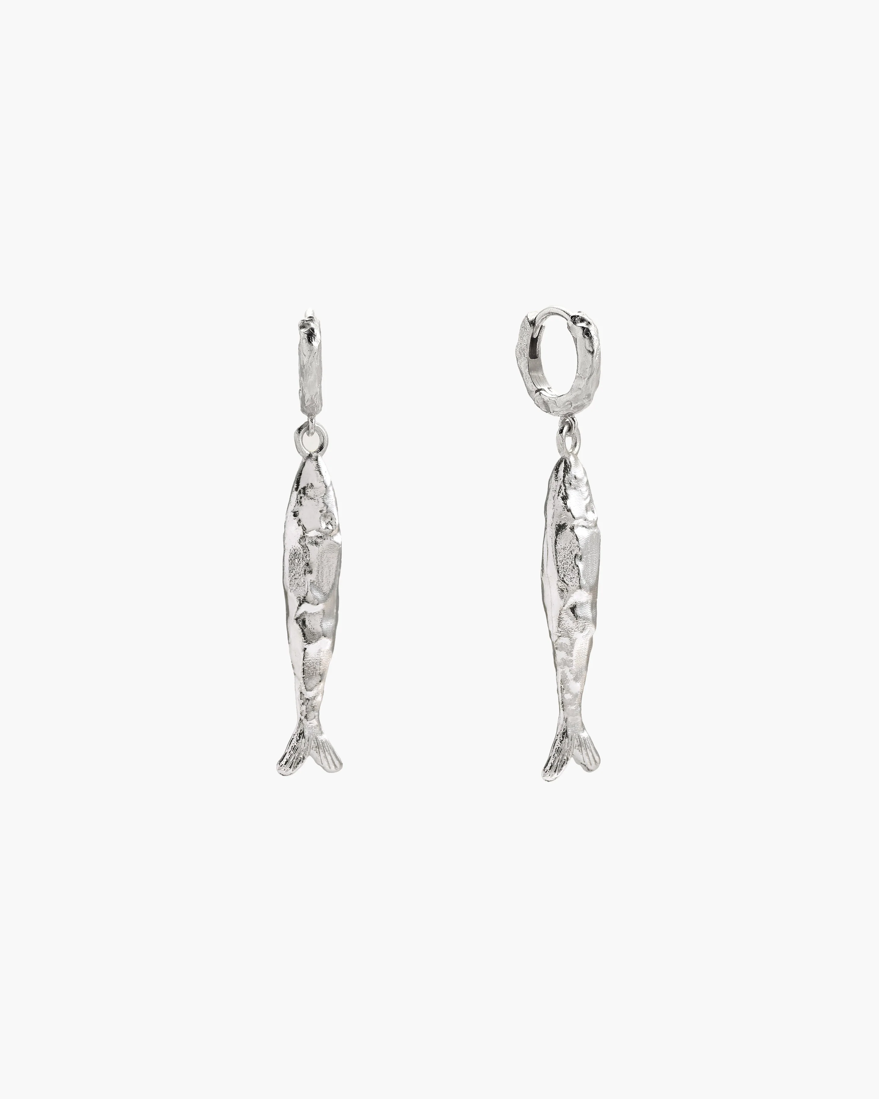 Gold Anchovy Earrings - Image 5