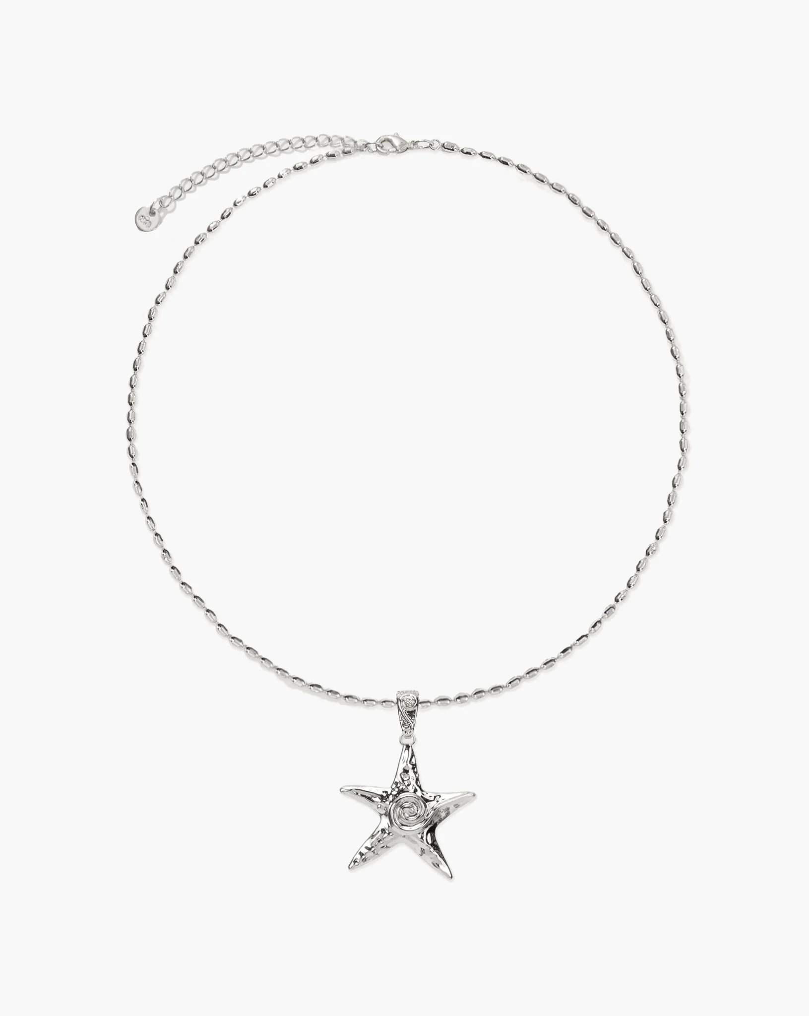 Silver Starfish Necklace - Image 3