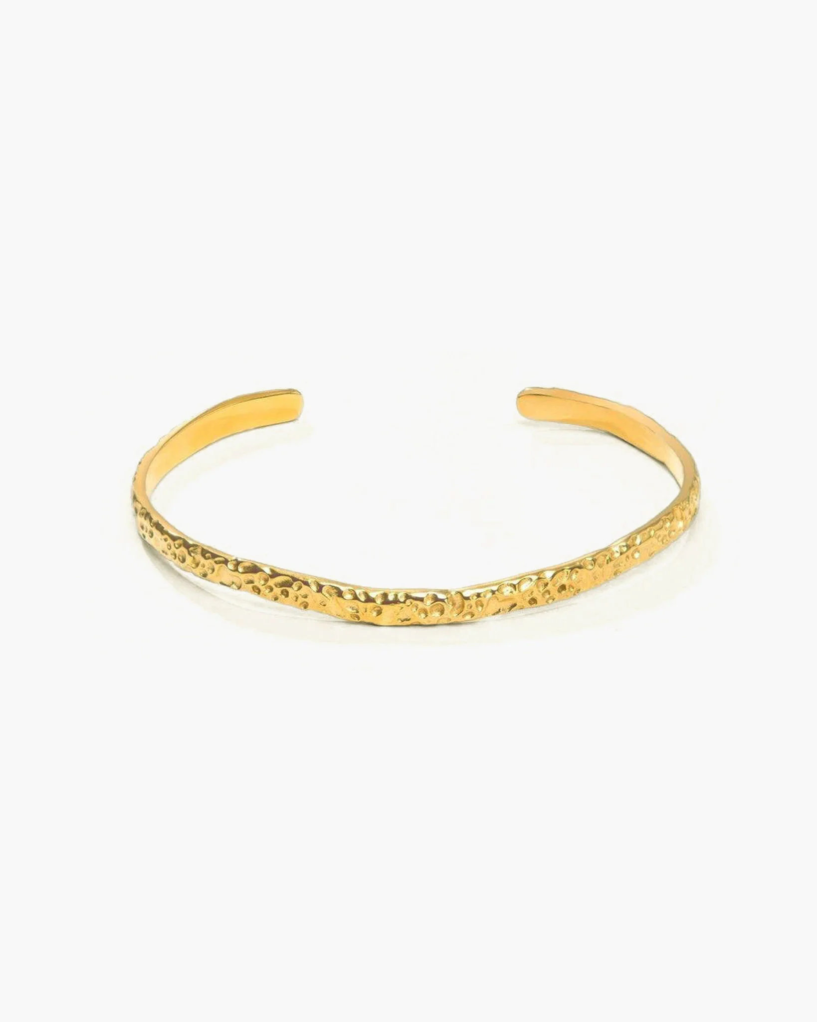 Silver Textured Bangle - Image 4