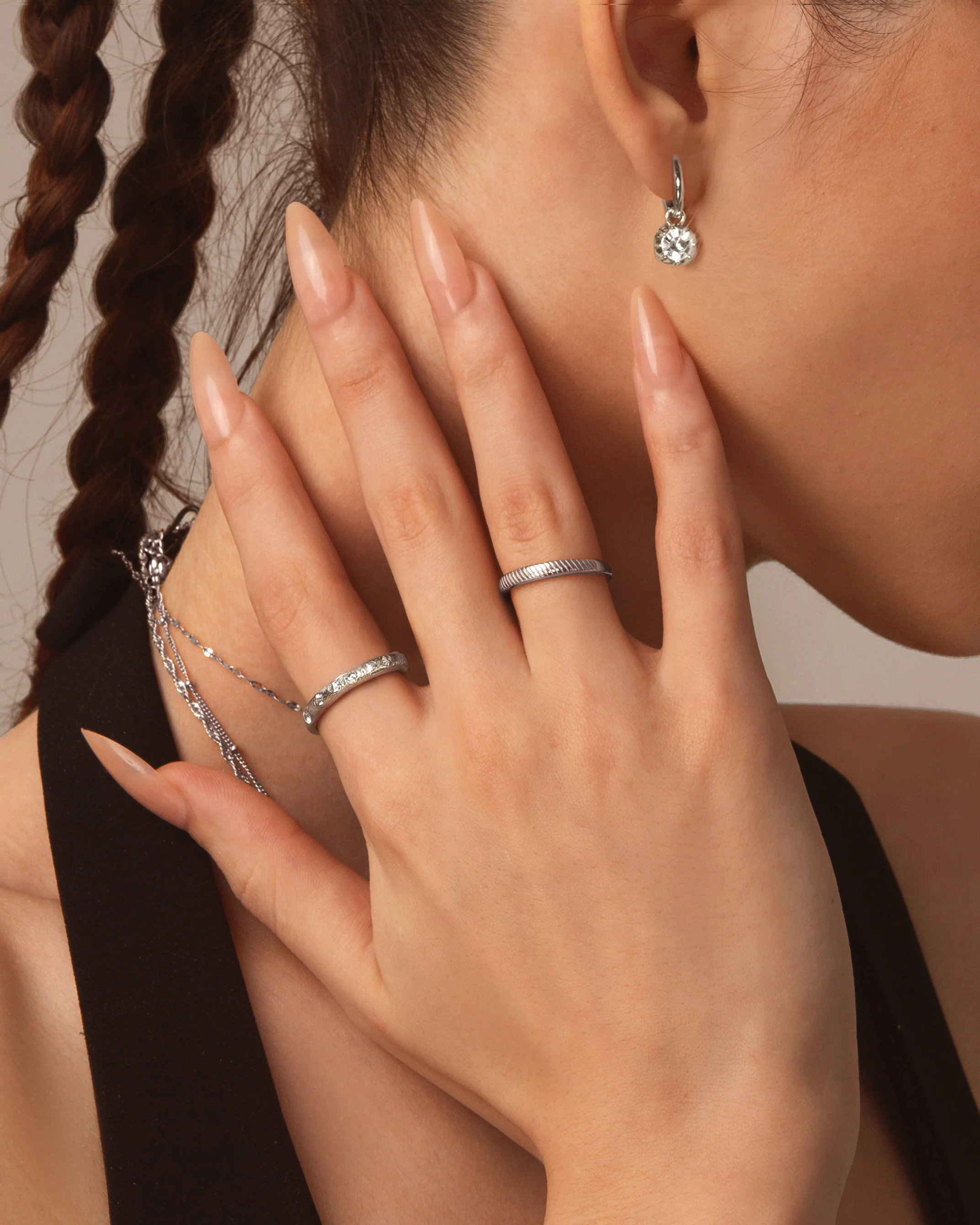 Silver Twill Ring - Image 4