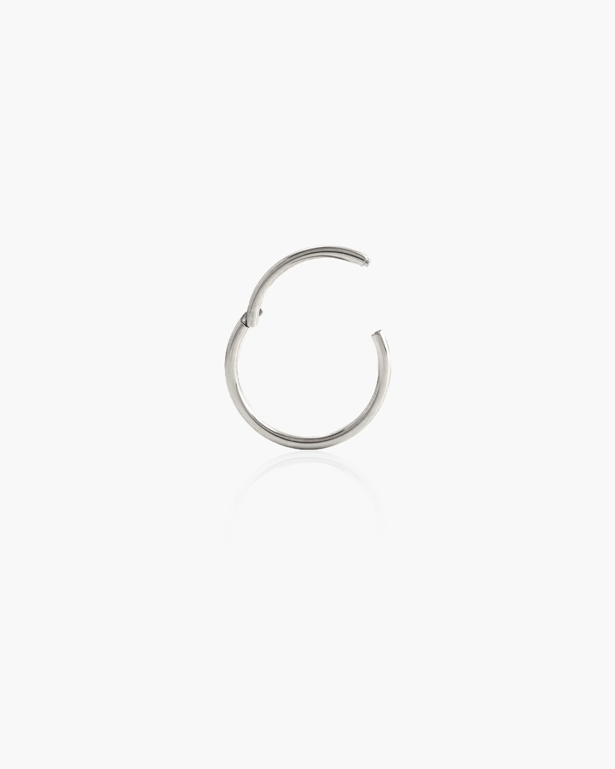 Single Mini Hoop Helix Earring - Image 3