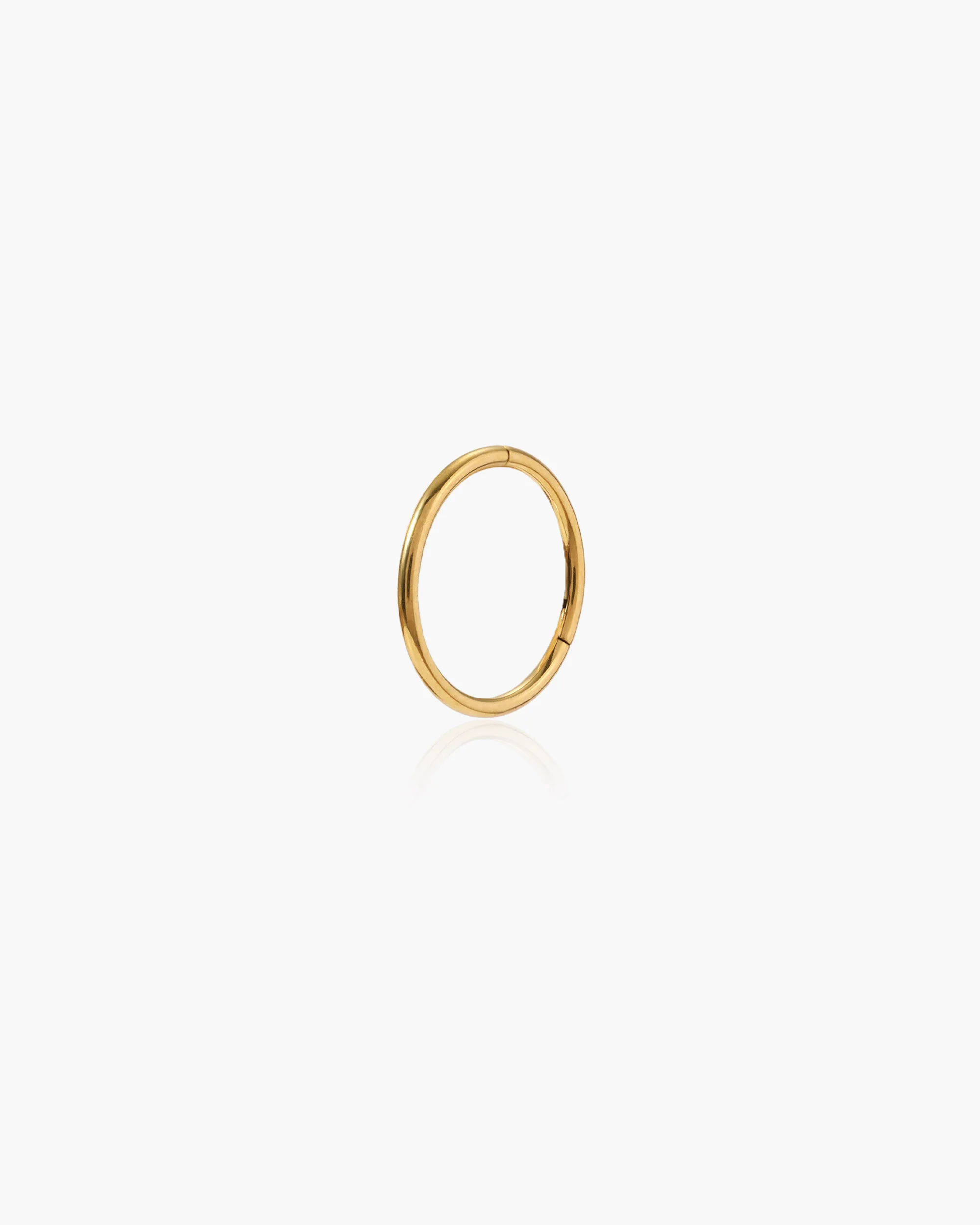 Single Mini Hoop Helix Earring - Image 4
