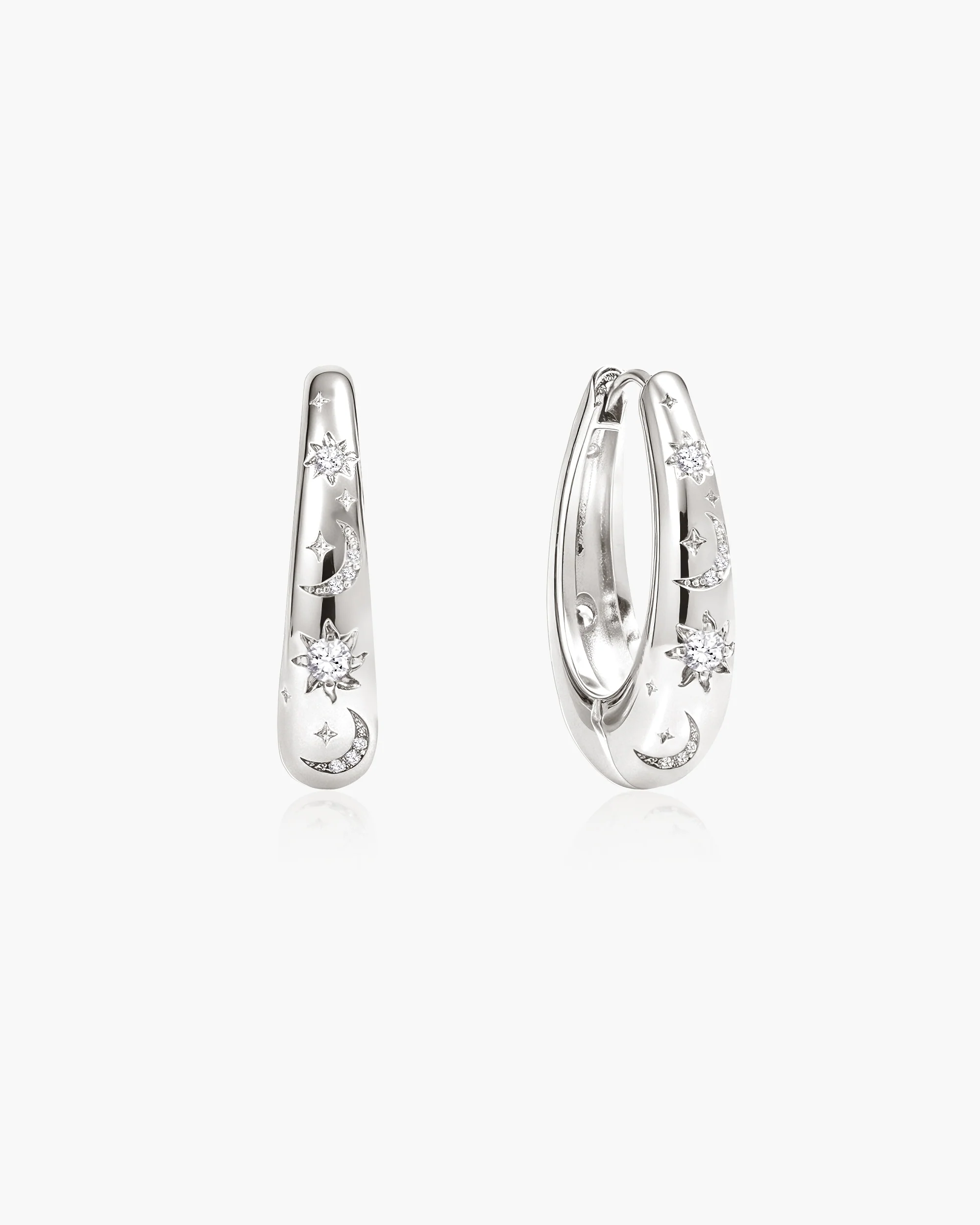 Solis Hoop Earrings - Image 4