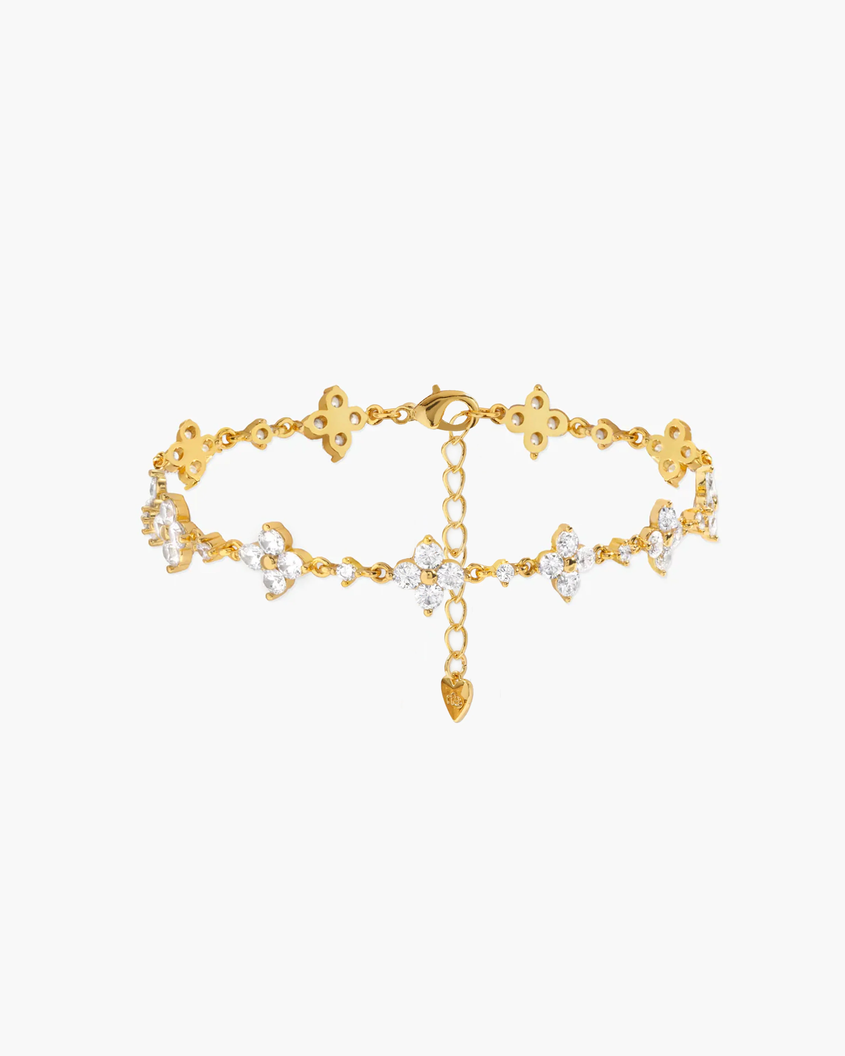 Sparkle Clover Bracelet - Image 3