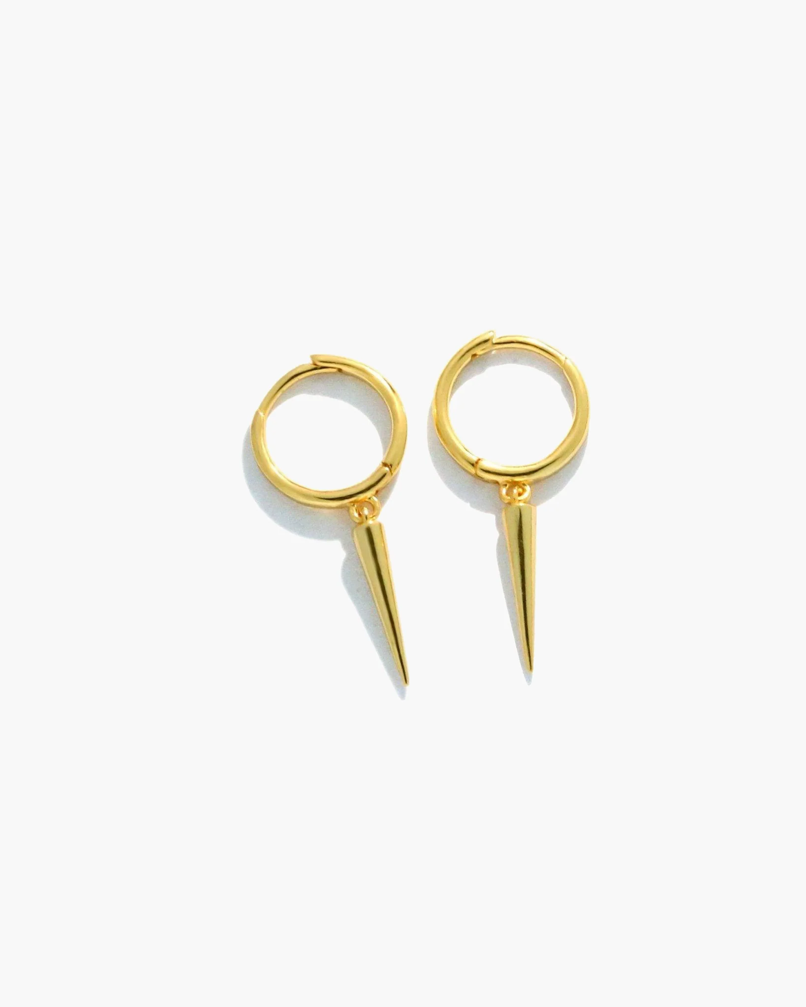 Spike Earrings in Silver - Image 5