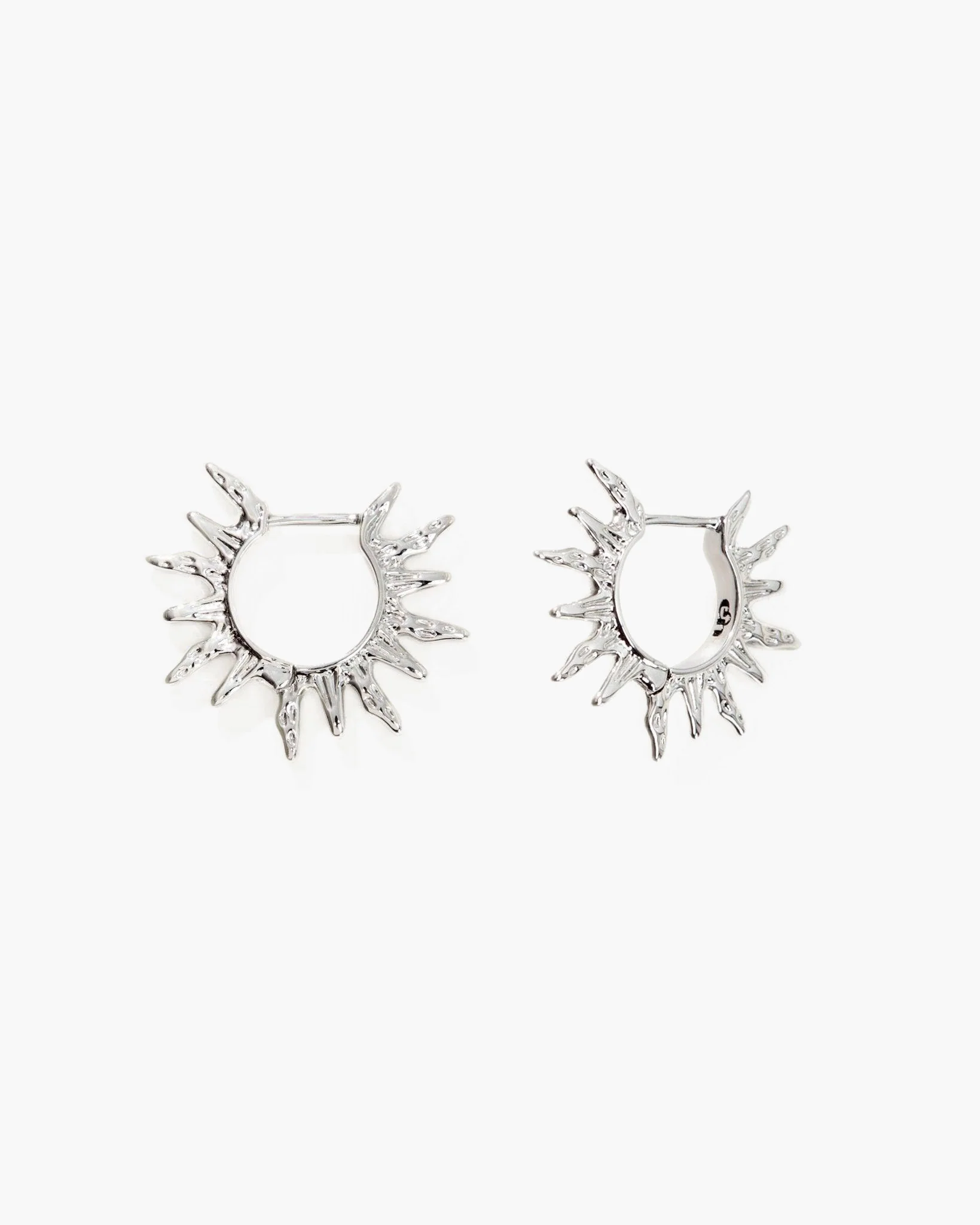 Sun Hoop Earrings - Image 4
