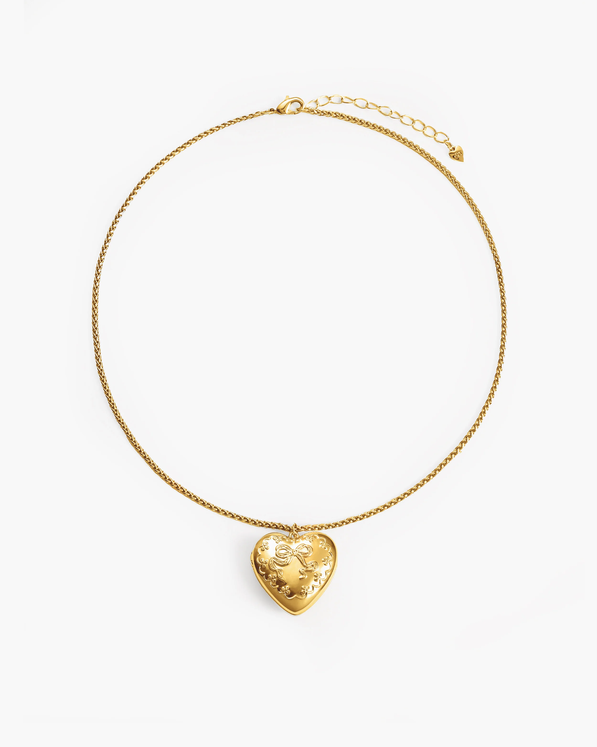 Tender Openable Locket Necklace in Gold - Image 6