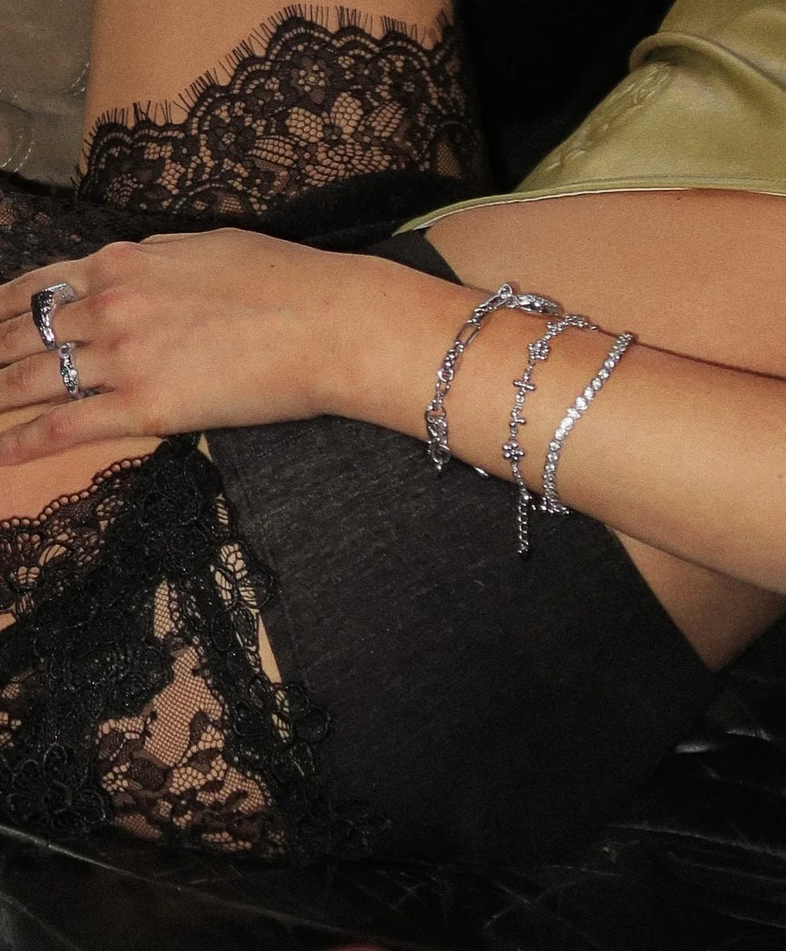 Tennis Bracelet in Silver - Image 2