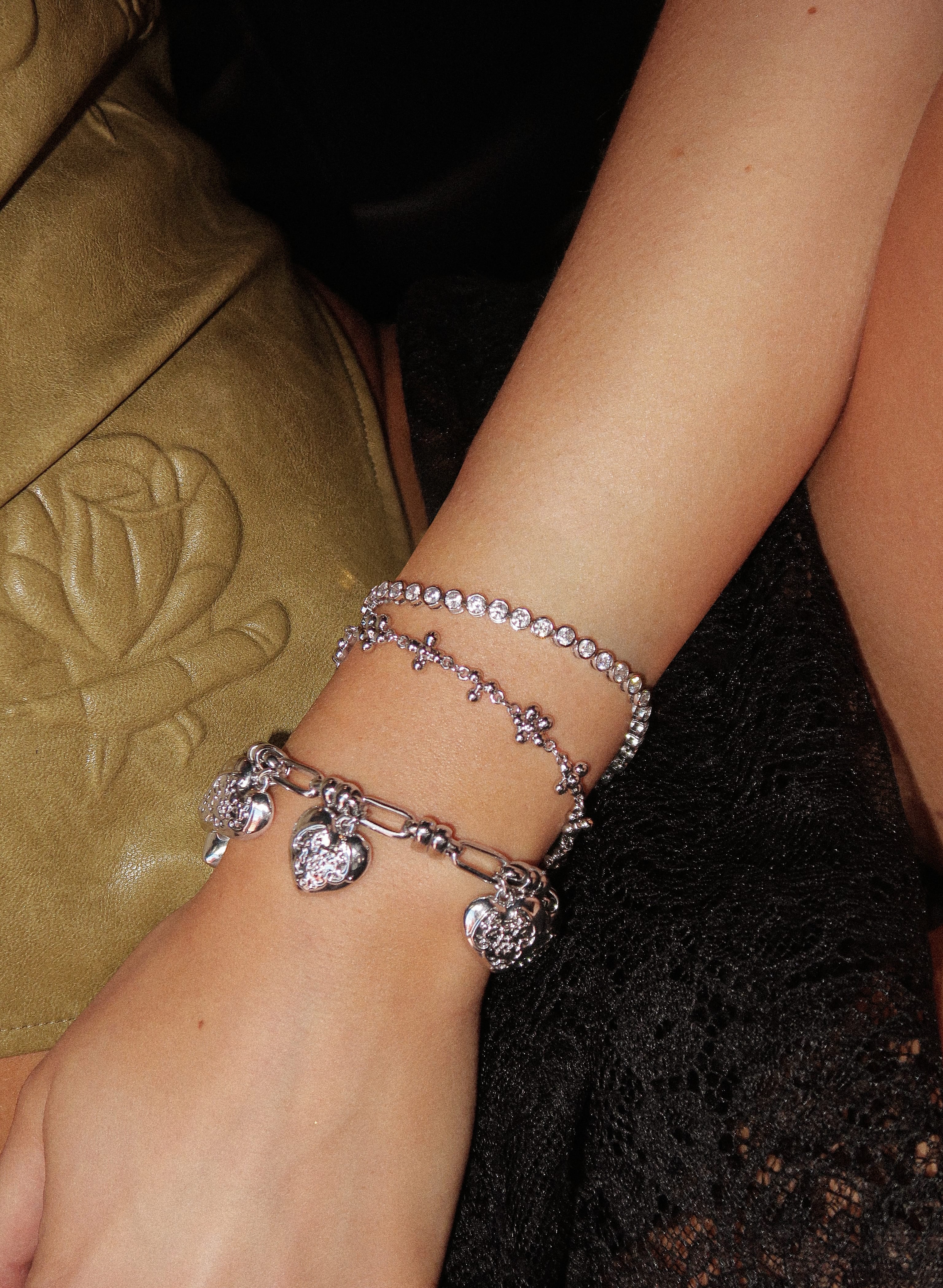 Tennis Bracelet in Silver - Image 4