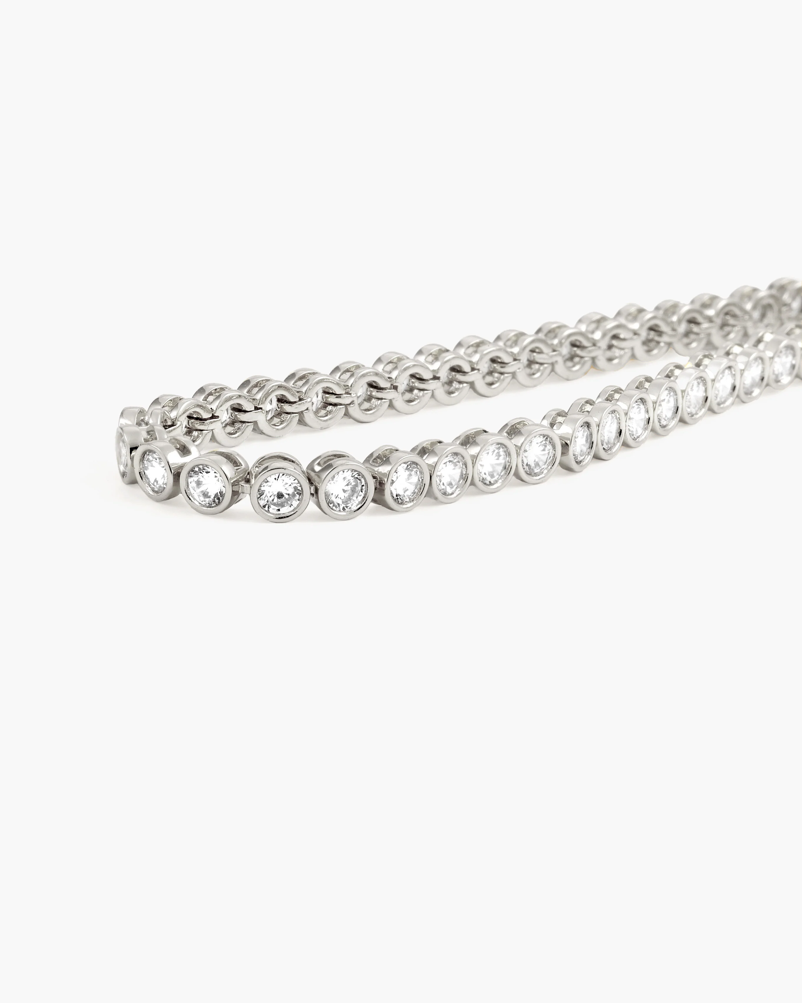 Tennis Bracelet in Silver - Image 5