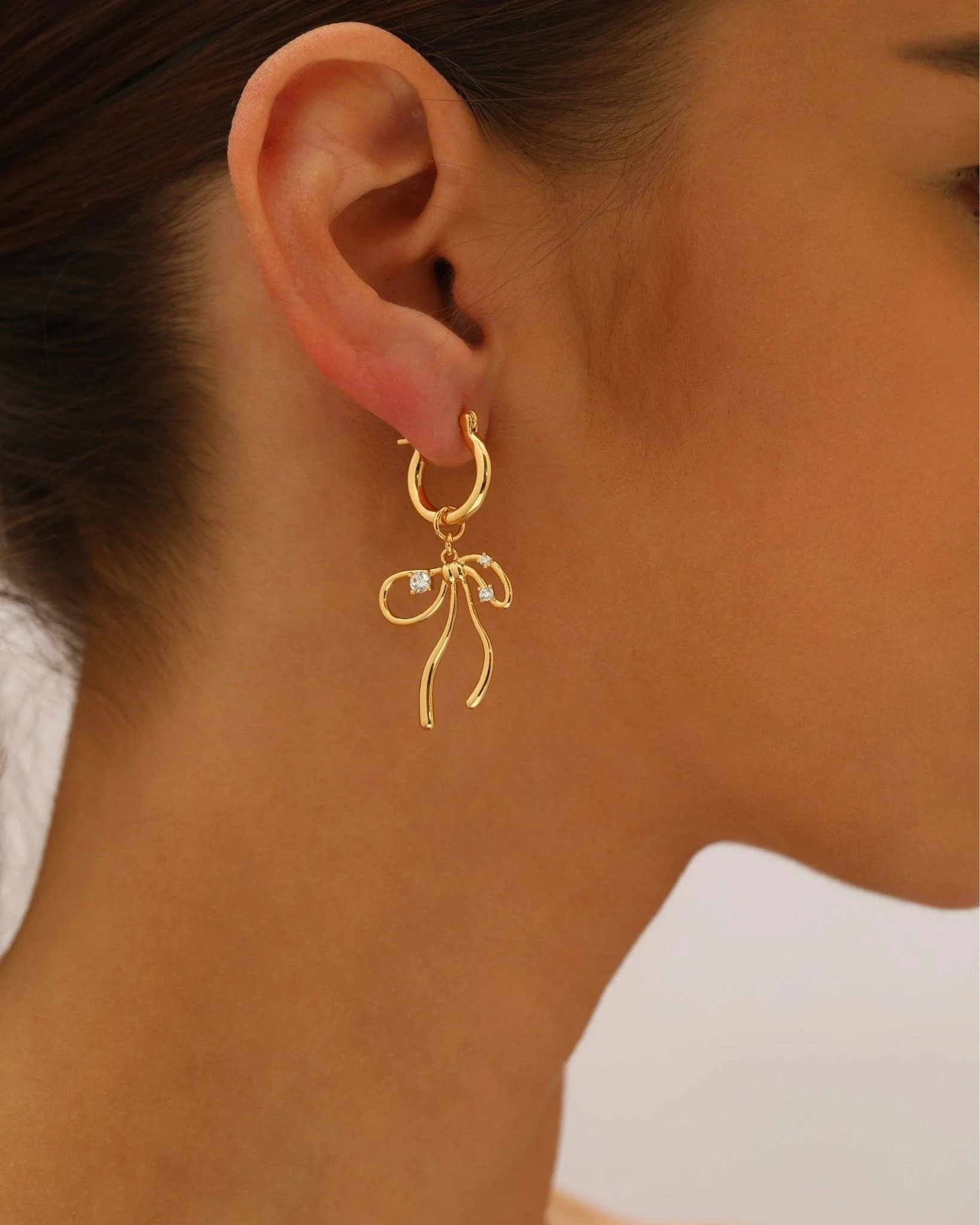 The Miffy Earrings in Gold - Image 3