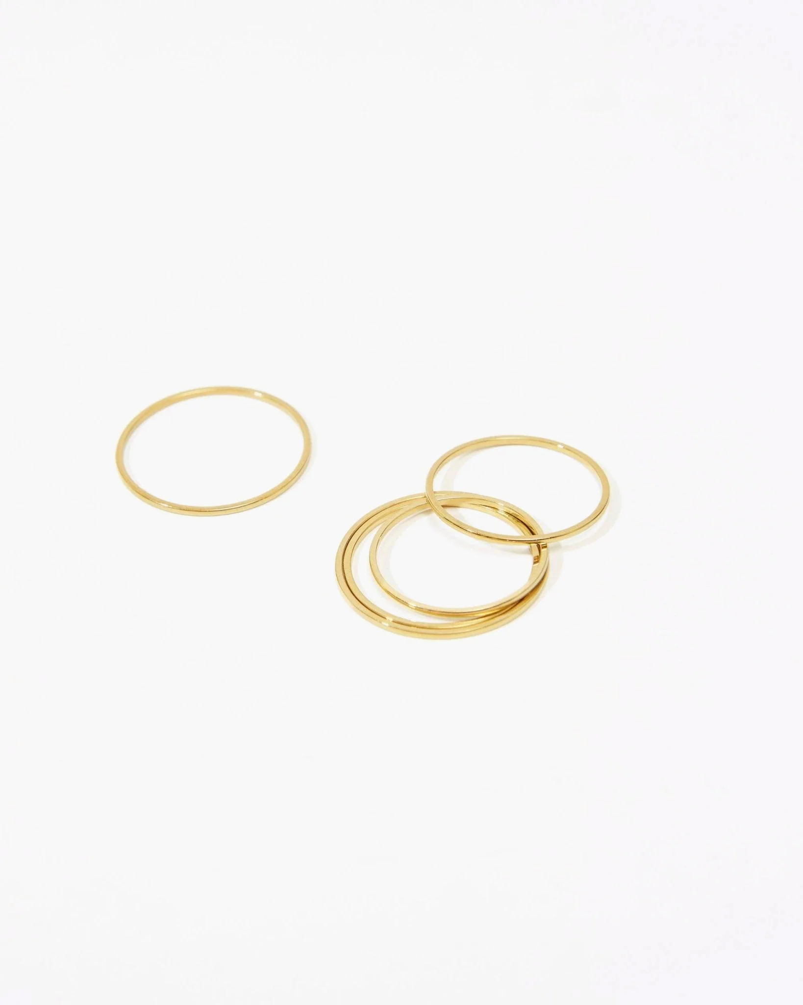 Thin Stacker Ring in Silver - Image 4