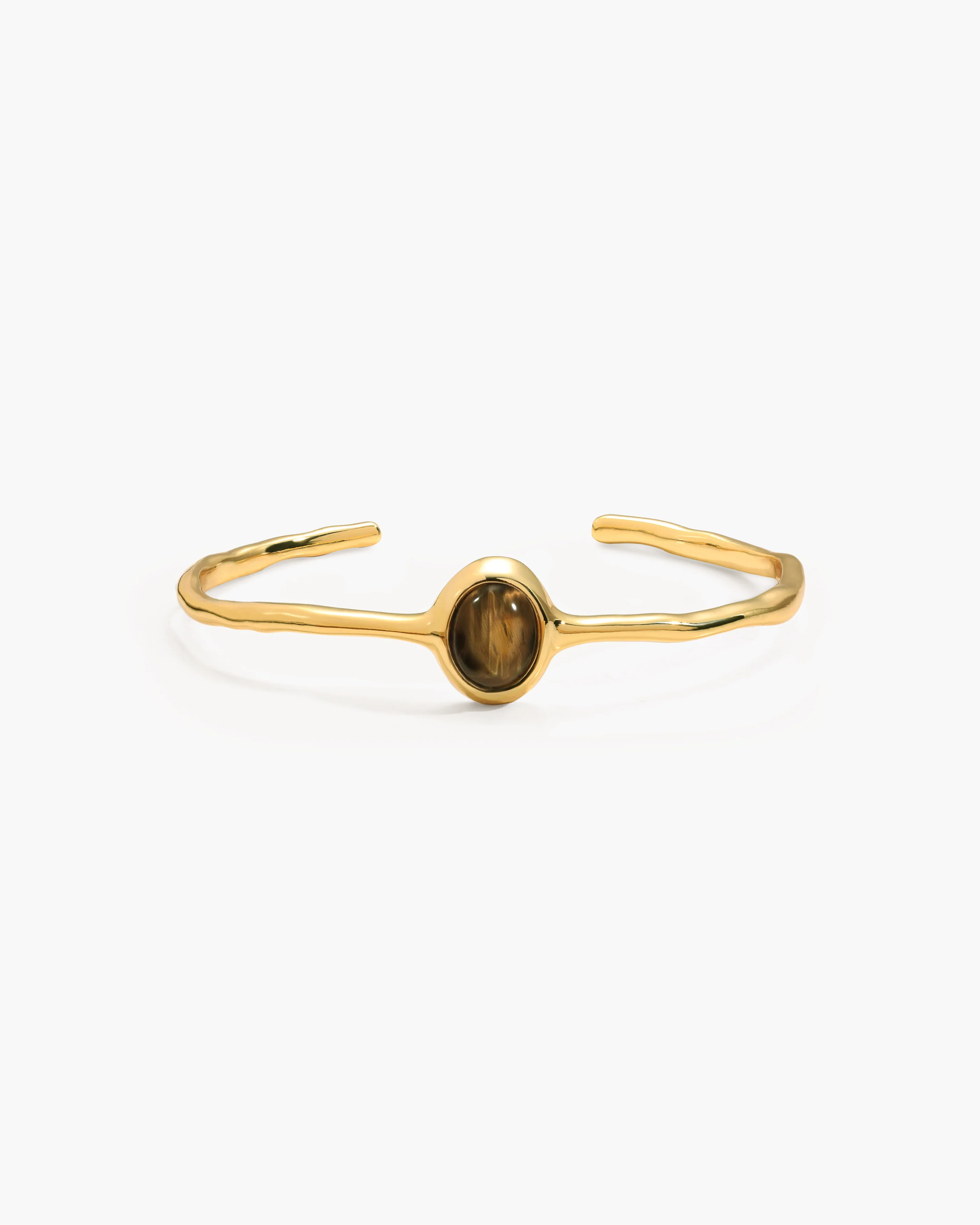 Tiger's Eye Aurora Bangle