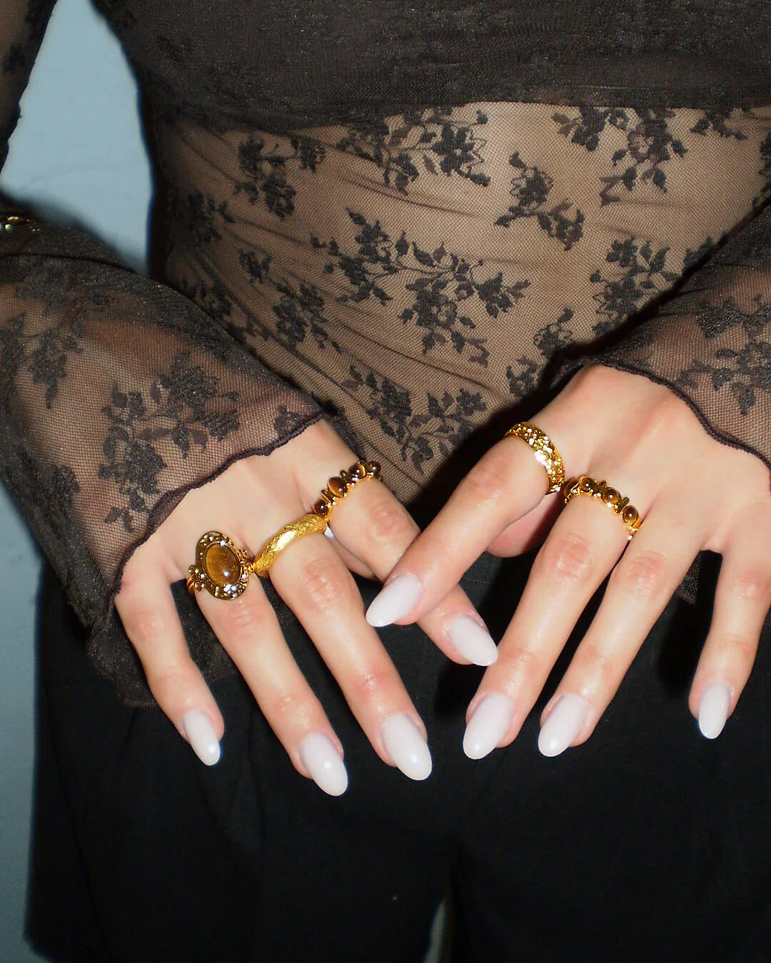 Tiger's Eye Band Ring - Image 2