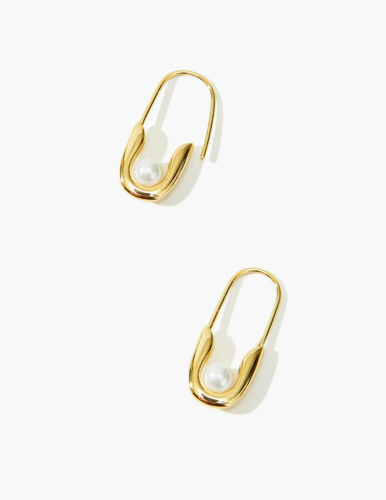 Petite Safety Pin Earrings - Image 5