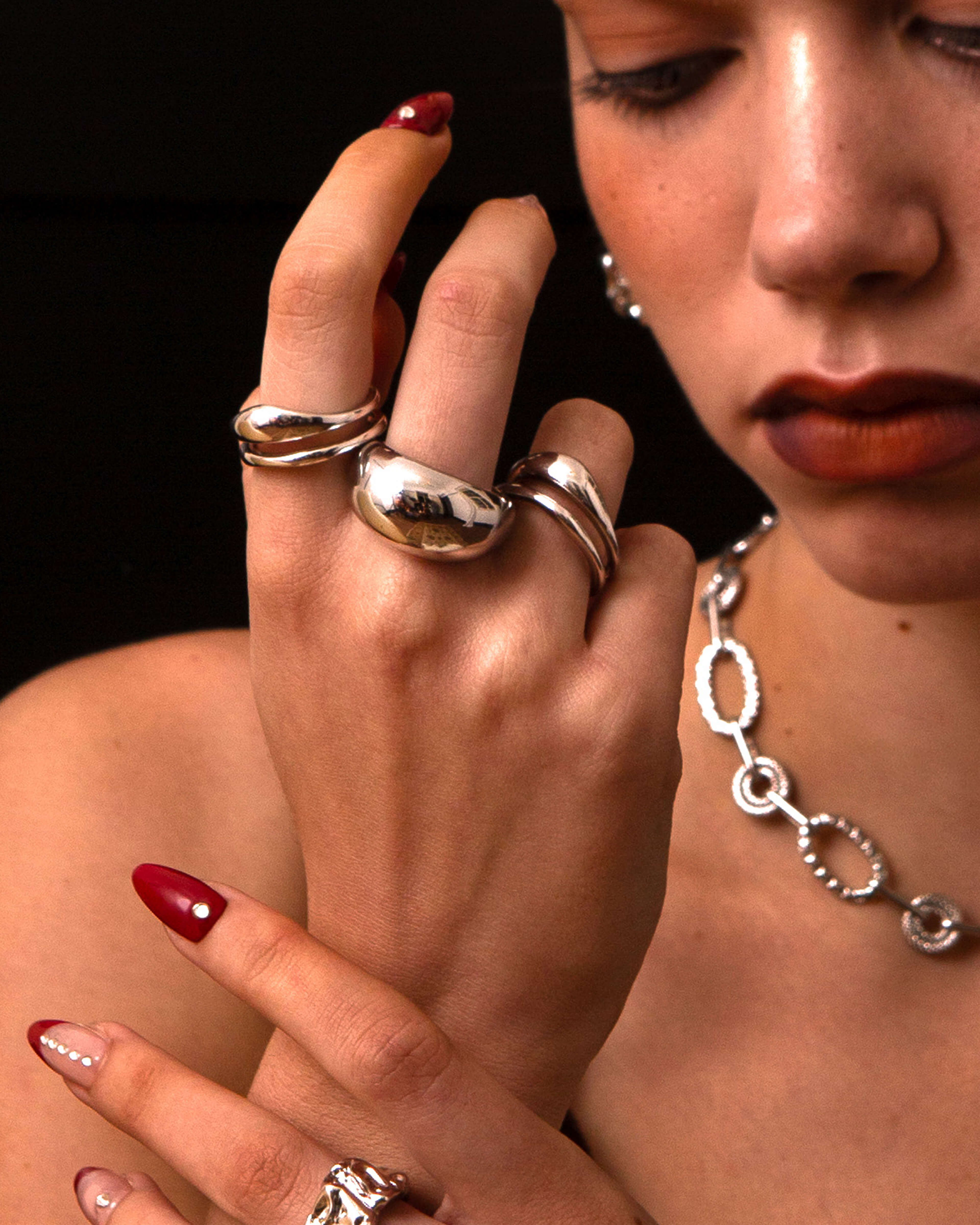 Twin Molten Ring - Image 2