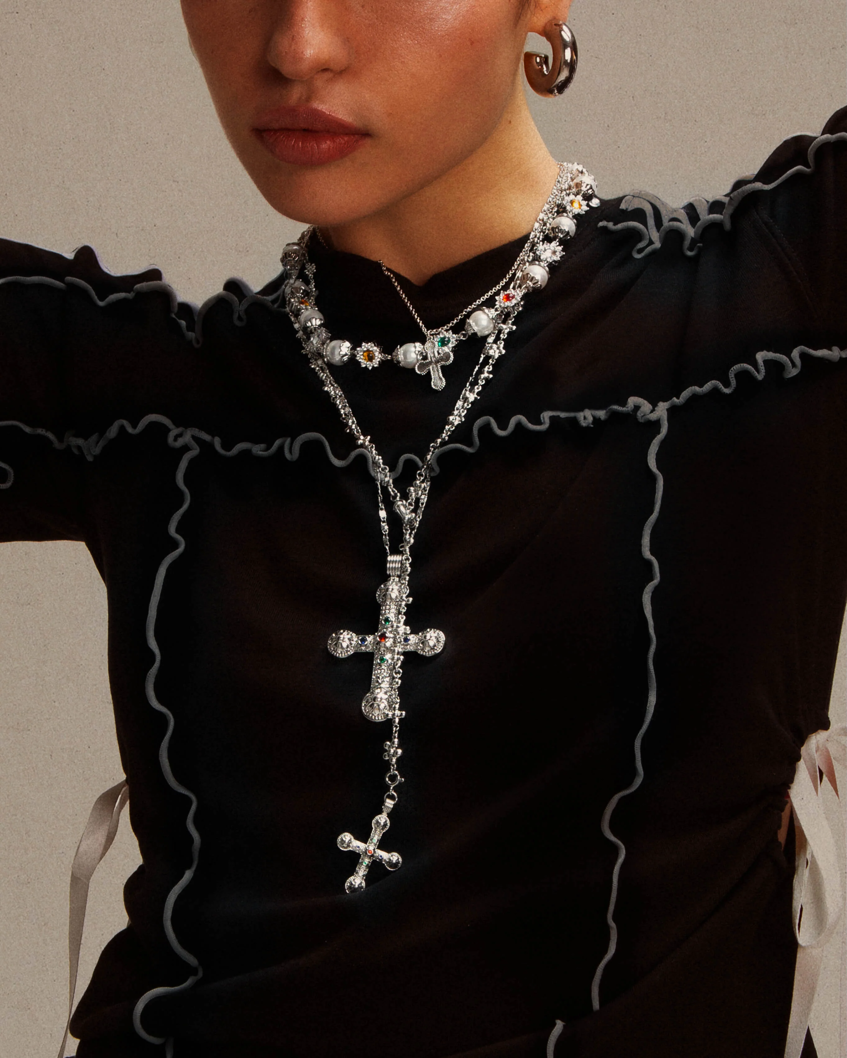 Urban Glam Set in Silver - Image 4