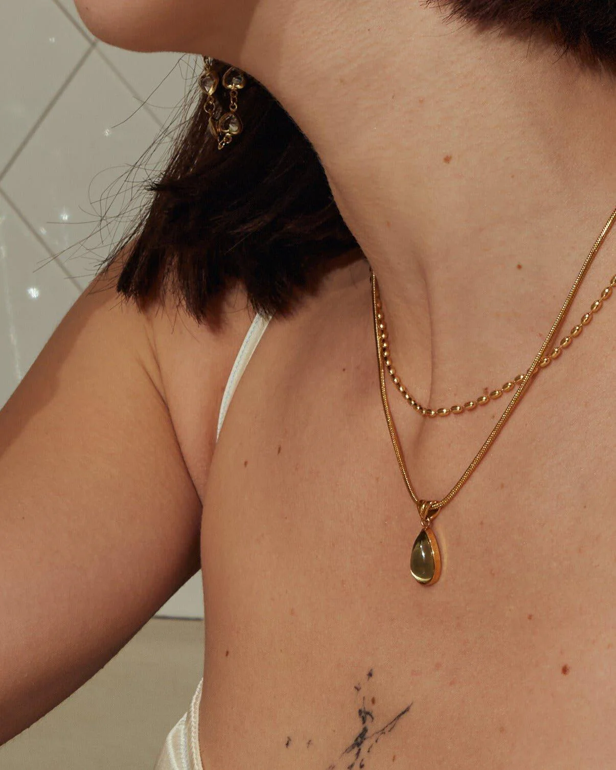 Waterdrop Necklace Set - Image 4