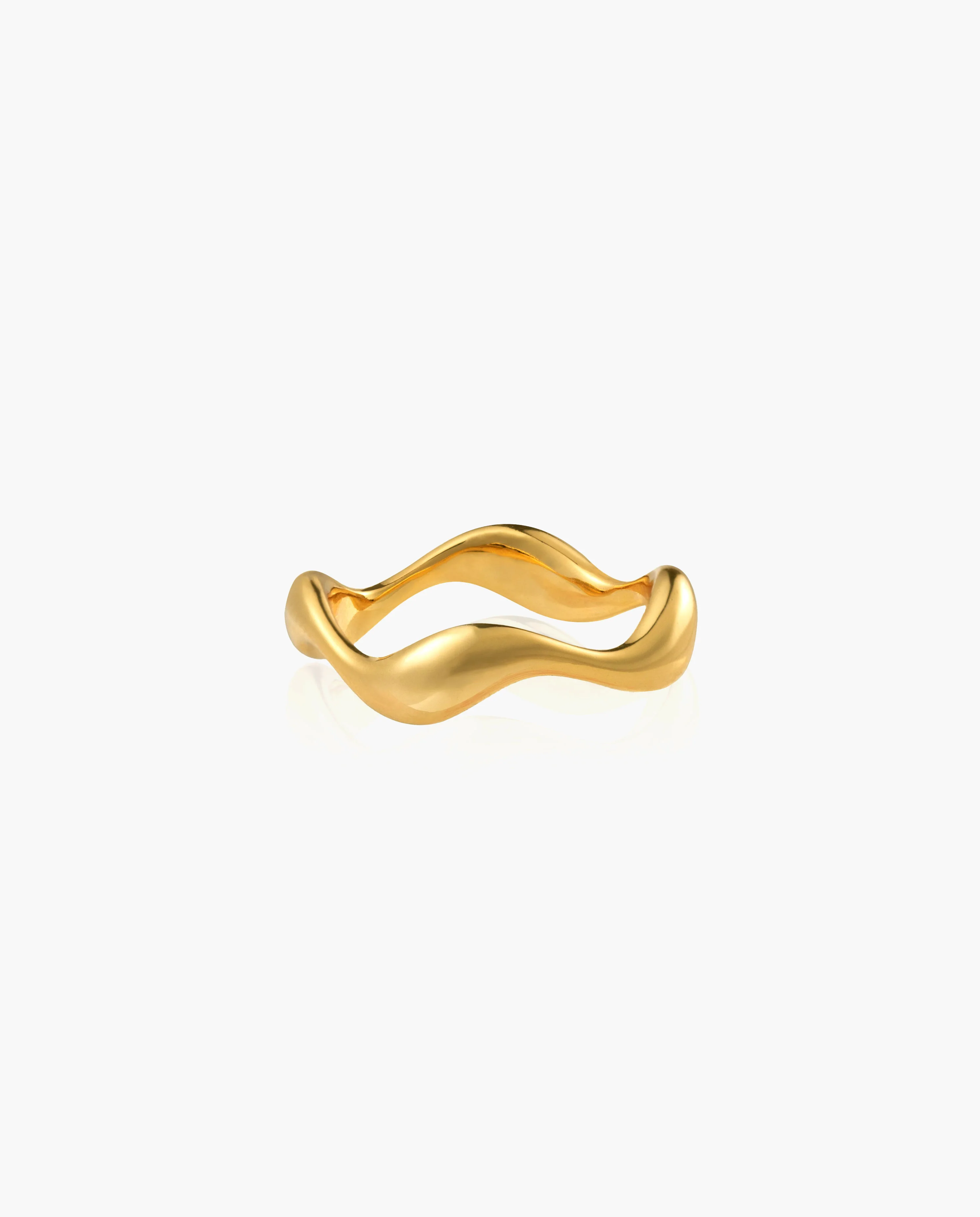 Wave Ring in Silver - Image 5