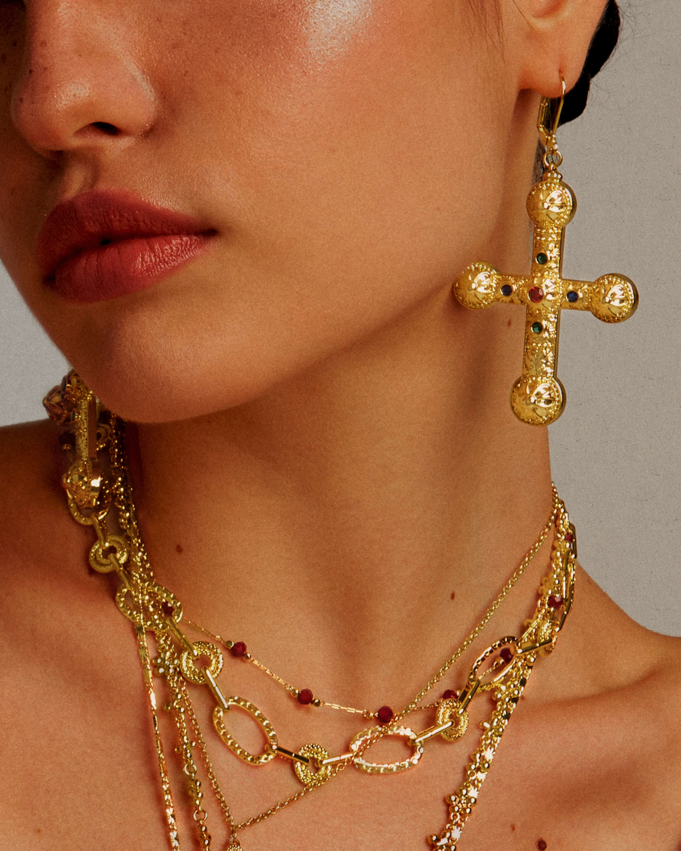 XL Cross Earrings - Image 2