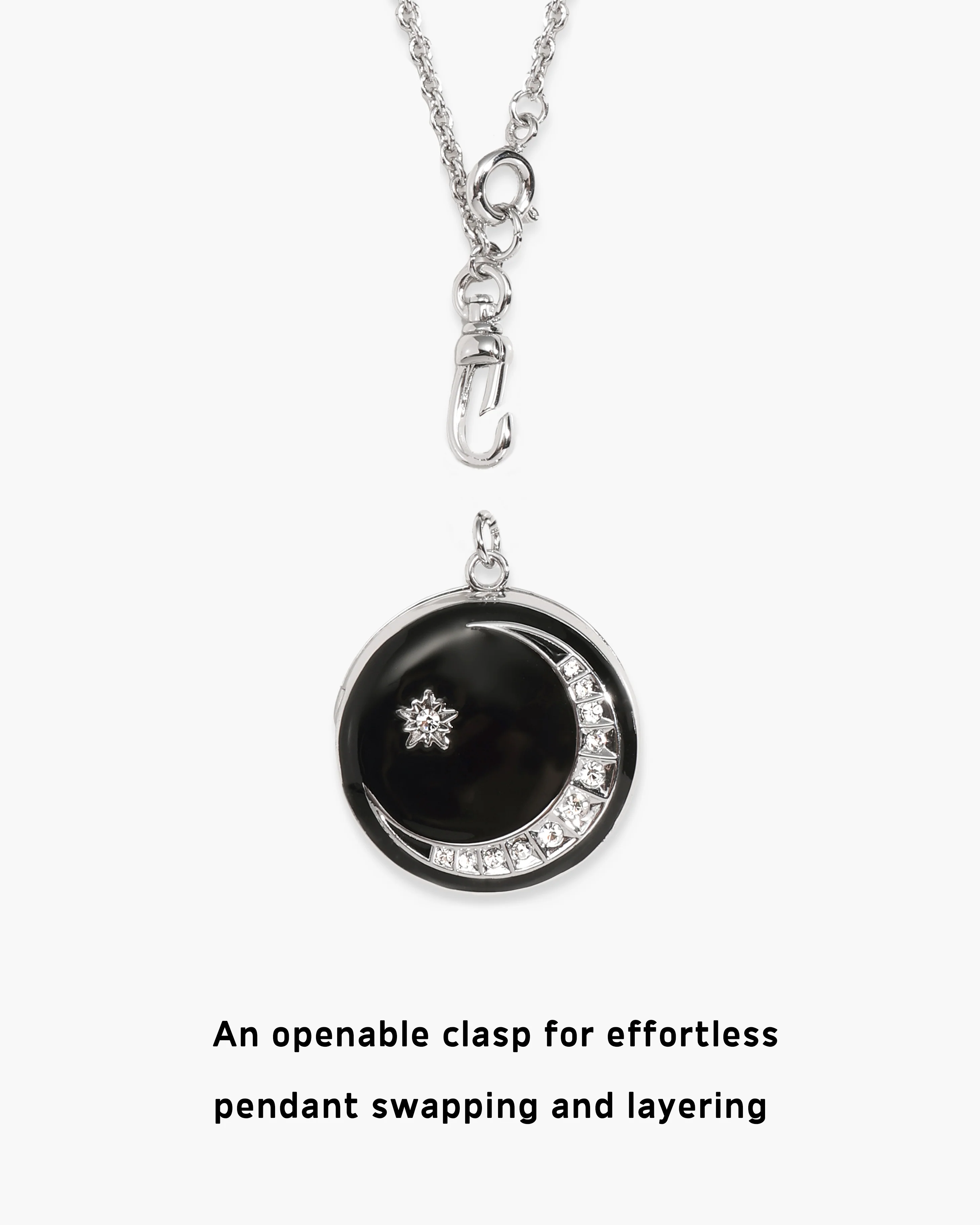 Zeldas Star Openable Locket Clasp Chain Necklace - Image 6